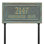 Gardengate Personalized Grande 2-Line Lawn Address Sign