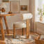 Chaise d'appoint rembourrée sans accoudoirs-131248047