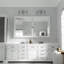 Éclairage pour meuble-lavabo à 3 lumières en nickel à intensité variable Snellville-1328044501