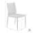 Jiskly Armless Modern Dining Chairs in Faux Leather Upholstery with Black Metal Legs-647248142-620116452