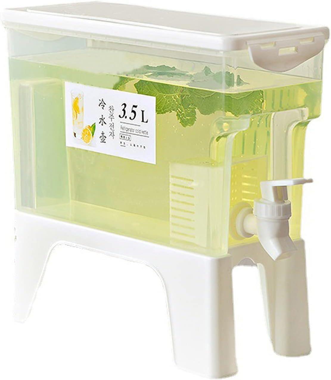 Rebrilliant 3.5L Plastic Drink Dispenser With Tap & Stand – BPA-Free ...