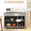 Buffet, armoire de salle à manger et crédence de bureau 45,25 po Amariani-502109272