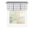 Plaid Tailored Kitchen Curtain-70338858-70338859