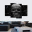 " Abstract Death Multi Piece Canvas Print " by GothChic 4 - Pieces-920910434