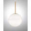 1 - Light Gold Single Pendant
