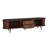 Mid-century Modern Tv Stand 70'' Fluted TV Stand For Tvs Up To 80" with  Storage Cabinets and Drawers,Tambour Doors