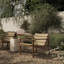 Isolde Outdoor Teak Lounge Chair