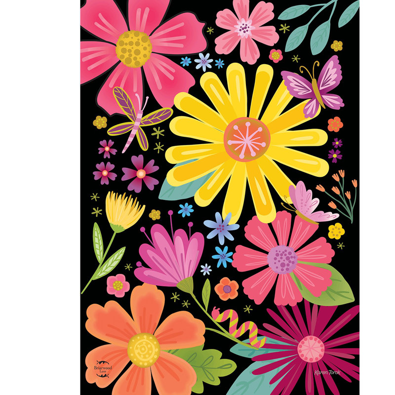 Spring Fling Garden Flag