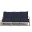 Haley Teak Patio Sofa with Cushions-38579391-38579400-70063484