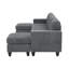 Canapé modulaire large avec repose-pieds Ranjeeta-1859924400