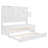 Wooden Daybed with Trundle, All-in-One Cabinet & Shelf, â€” Space-Saving Bed for Bedroom or Guest Room-738485668-738485671