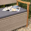 Rowlinson Alderley Rattan Storage Bench - Natural