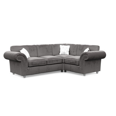 Windsor 4 Seater Velvet Corner Sofa