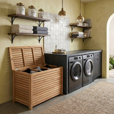 Gohoho Wood Laundry Hamper