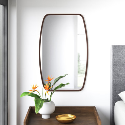 Creason Wood Rectangle Mirror