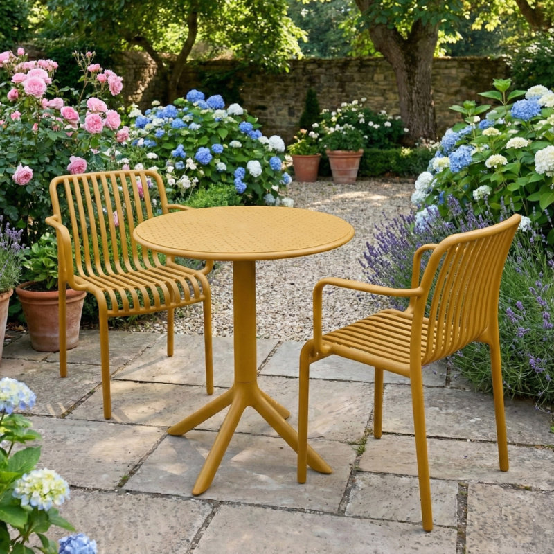 2 - Person Dining Set, Yellow