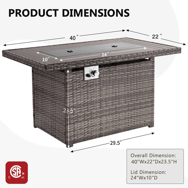 Dimensions du produit