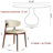 Otelia 7PCS Round Dining Table Chairs Set-1912684651-1939807761-1939807760