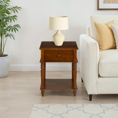 Francine End Table with Storage