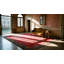 Antique Red Background Color Art Deco Chinese Allover Design Rug