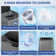 Portable Washing Machine 17.8Lbs Large Capacity 2.4 Cu.Ft Portable Washer Machine With 10 Programs And 8 Water Levels Selections Mini Washing Machine For Apartment, Home, Dorms, Rv