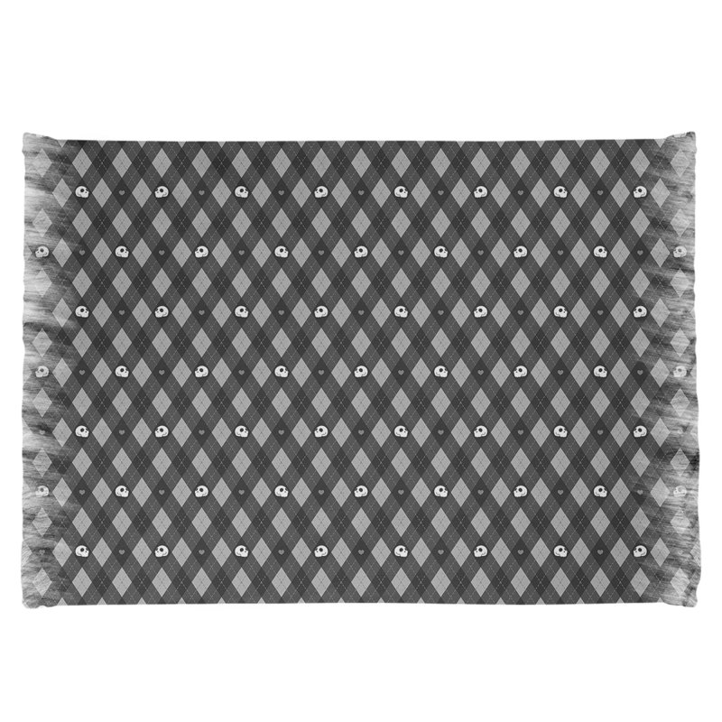 Tapis noir à chevrons Mcguinness, non