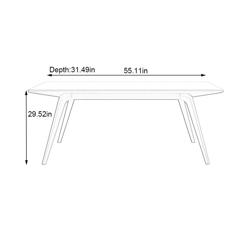 Pamara, 29.52"H x 55.11"L x 31.49"W