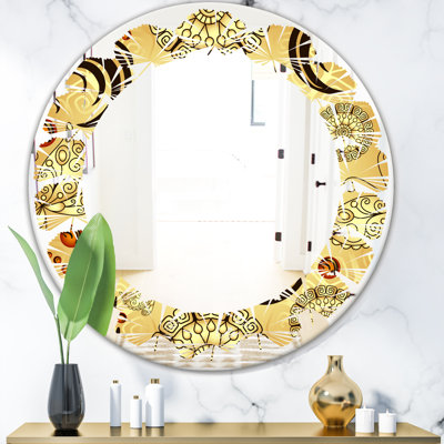 Miroir mural Leaves Luxury I