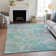 Machine Washable Indoor/Outdoor Brathwaite ACN2166 Abstract Rug