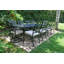 Chaise de patio avec coussin Gawain