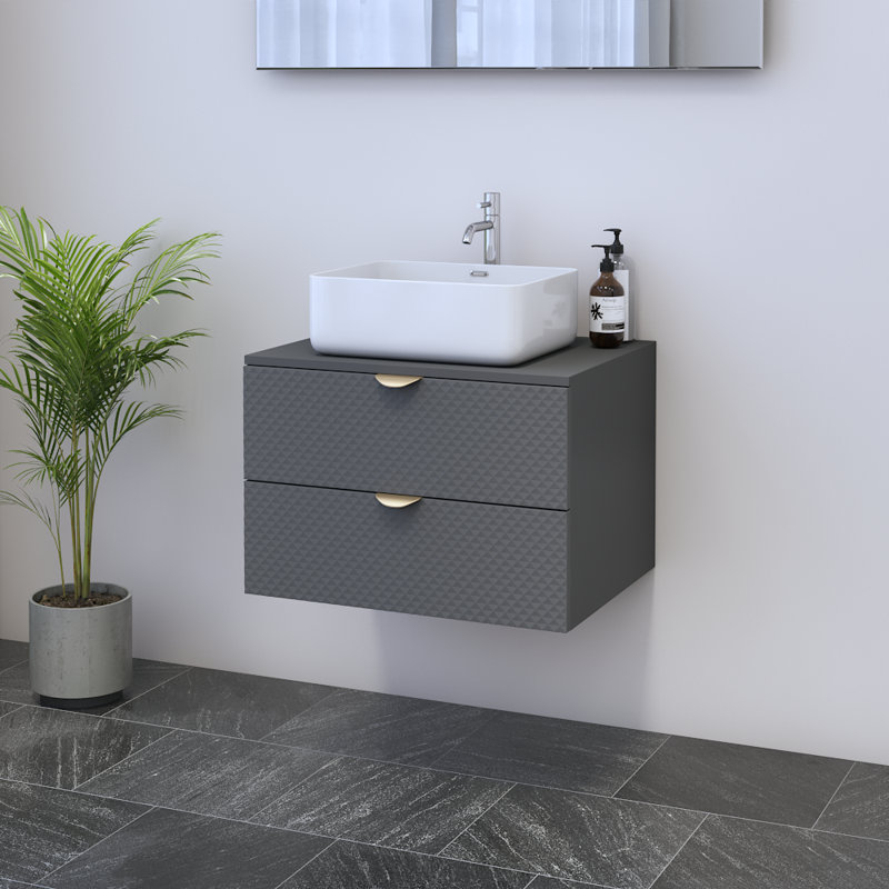 Bali 01 Vanity, Gray