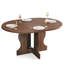 Extendable Round Dining Table-589651246
