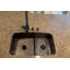33" Hammered Copper 60/40 Double Basin Kitchen Sink with Short 5" Divider