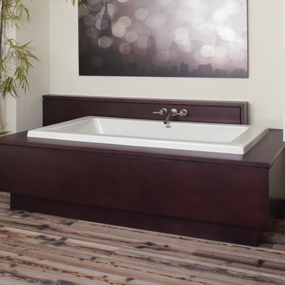 Sia® 66" x 36" Drop In Combination Bathtub