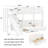 Twin Over Twin Bunk Bed With Slide And Storage Staircase-158204693