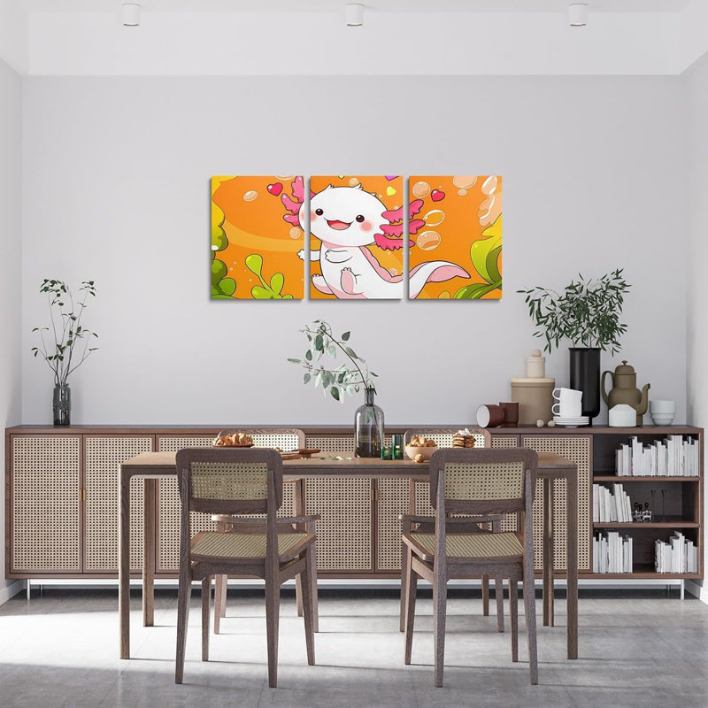 3 Piece Wrapped Canvas Wall Art