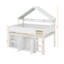 Lit mezzanine double avec toit à baldaquin-1801045014