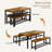 Adrija 4 - Person Four Leg Dining Set-303102968