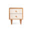 Table de chevet 2 tiroirs Modern
