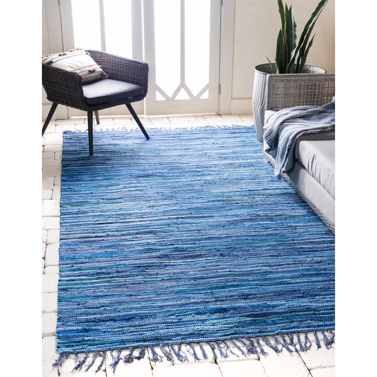 Prater Cotton Striped Indoor Rug