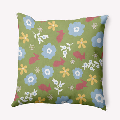 Housse et insert de coussin décoratif carré en polyester pour l'intérieur et l'extérieur