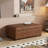 Twin Size Folding Ottoman Sleeper Bed Upholstered Sofa Pull Out Couch-1922263001
