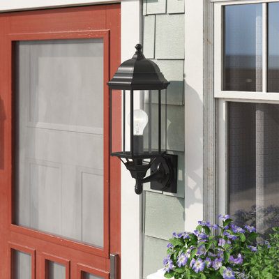 Sevier Medium One Light Uplight Outdoor Wall Lantern from Generation Lighting 