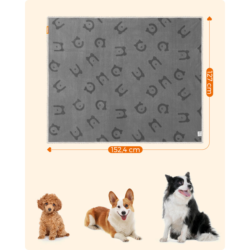 Animal Print Pet Blanket, 152cm L x 127cm W