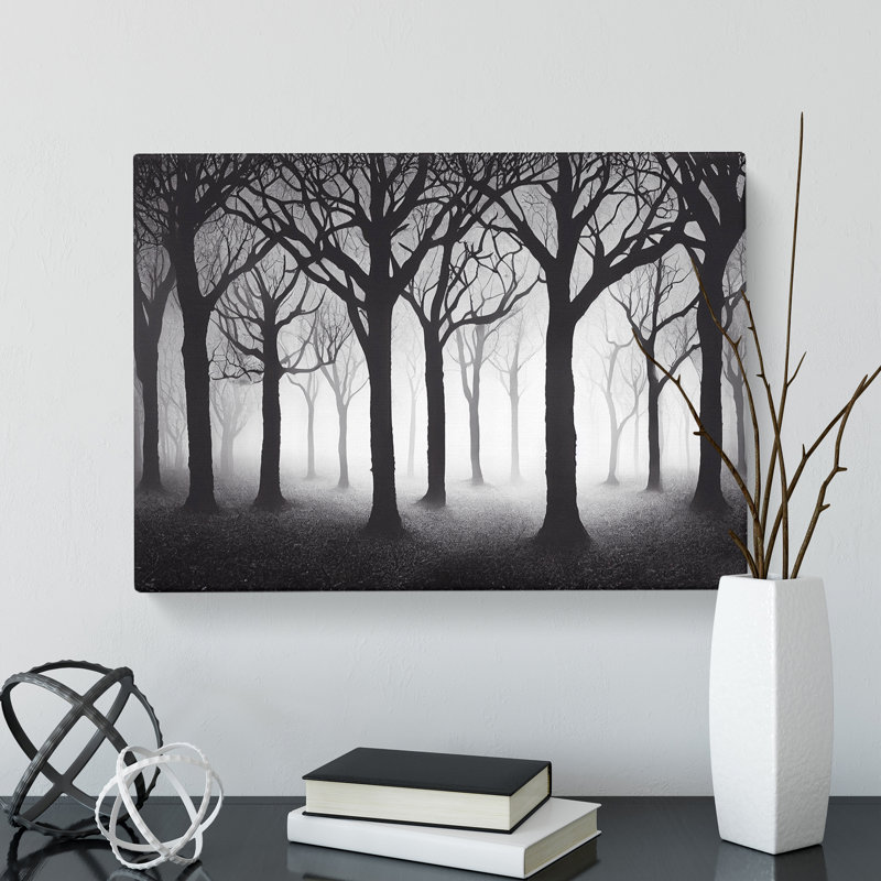 Contoured Forest - Wrapped Canvas, 35cm H x 50cm W x 3cm D