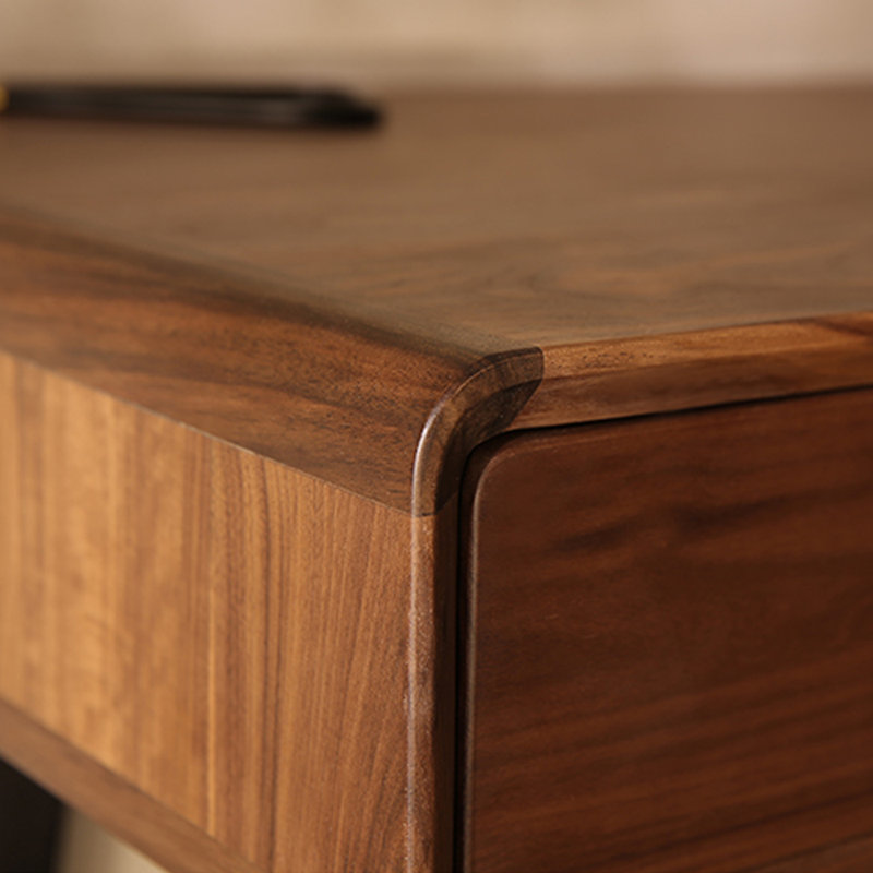 Petit bureau minimaliste de style chinois, H 29,53 po x l 55,12 po x P 23,62 po