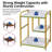 31.89'' H x 18.9'' W File Cart with Wheels