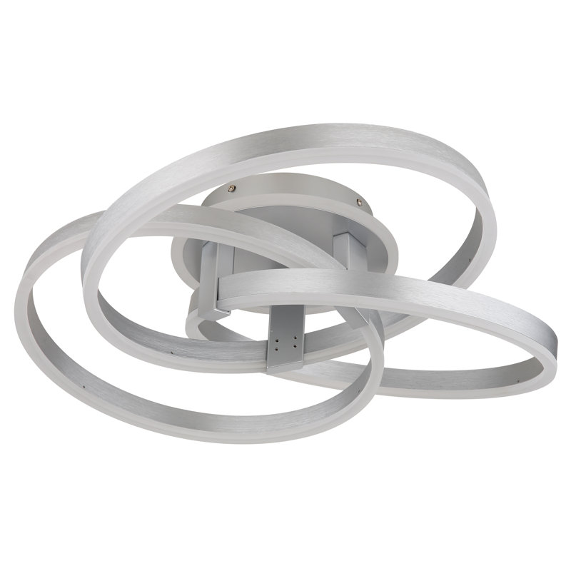 Consuela LED Flush Mount,  Brushed Nickel, Brushed Nickel