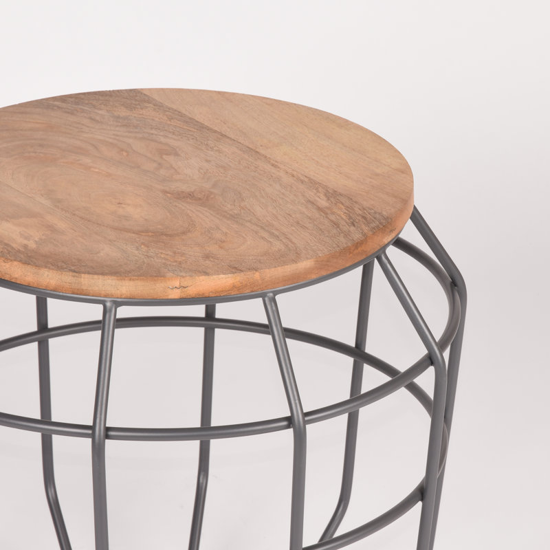 Hodges Frame Coffee Table, H38 x L56 x W56cm, Dark Grey