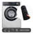 Kitchen Mats 2-Piece Non Slip,Absorbent Dirt-Resistant Machine Washable Rug for Laundry,Entry-528277144-528277145